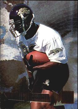 James Stewart Jacksonville Jaguars 1995 Fleer Metal NFL Rookie Card #89